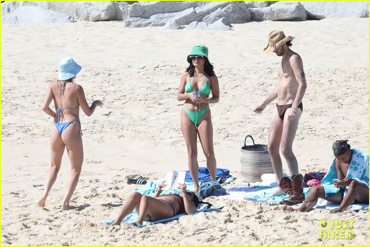 vanessa hudgens rocks mint green bikini on vacation in mexico 394698053