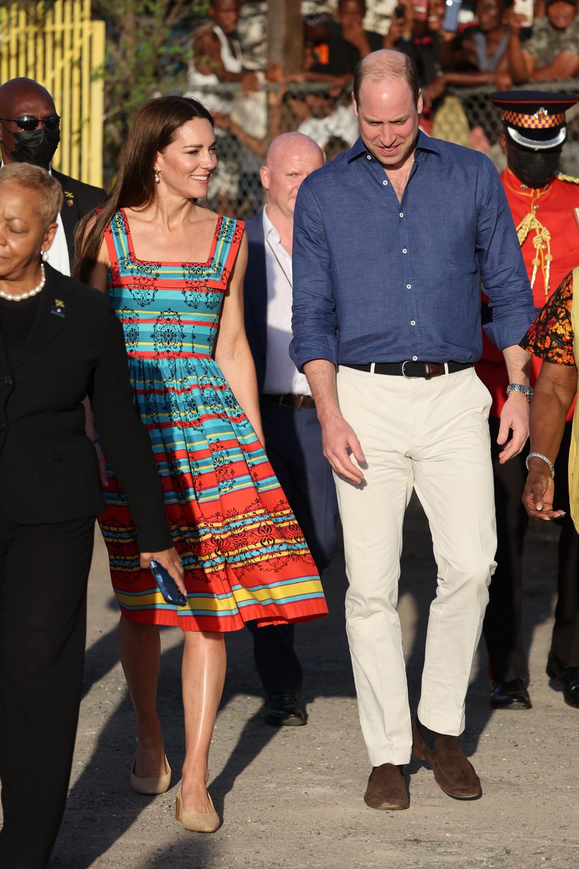 Prince William & Kate Middleton Meet The Jamaican Bobsled Team in