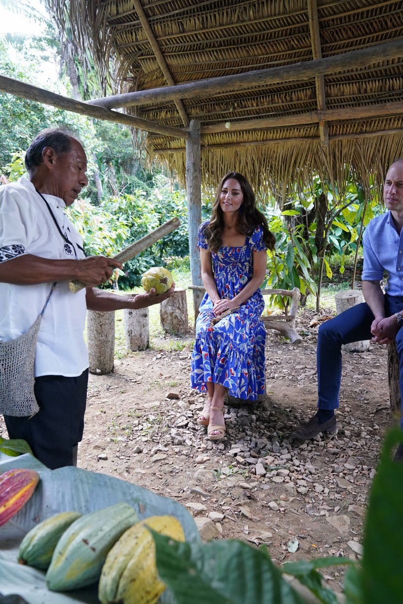 Kate Middleton & Prince William Learn How To Make Chocolate at a