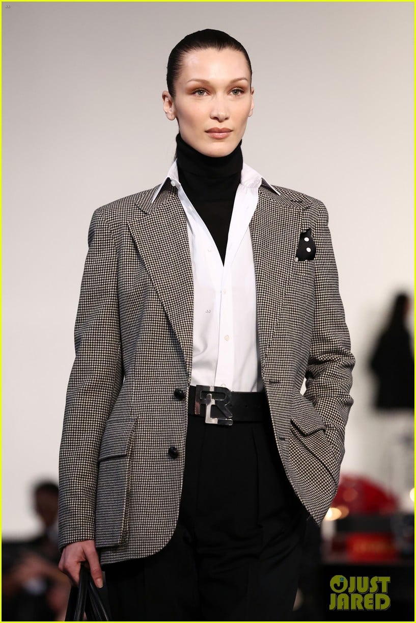Gigi & Bella Hadid Hit the Runway for Ralph Lauren' Fashion Show Photo