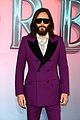 jared leto blue eye makeup purple suit morbius premiere in london 01