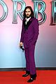 jared leto blue eye makeup purple suit morbius premiere in london 02