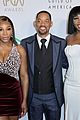 will smith joined by venus serena williams at producers guild awards 05