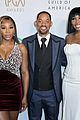 will smith joined by venus serena williams at producers guild awards 18