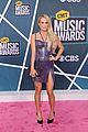carrie underwood purple animal print dress mike fisher cmt awards 05