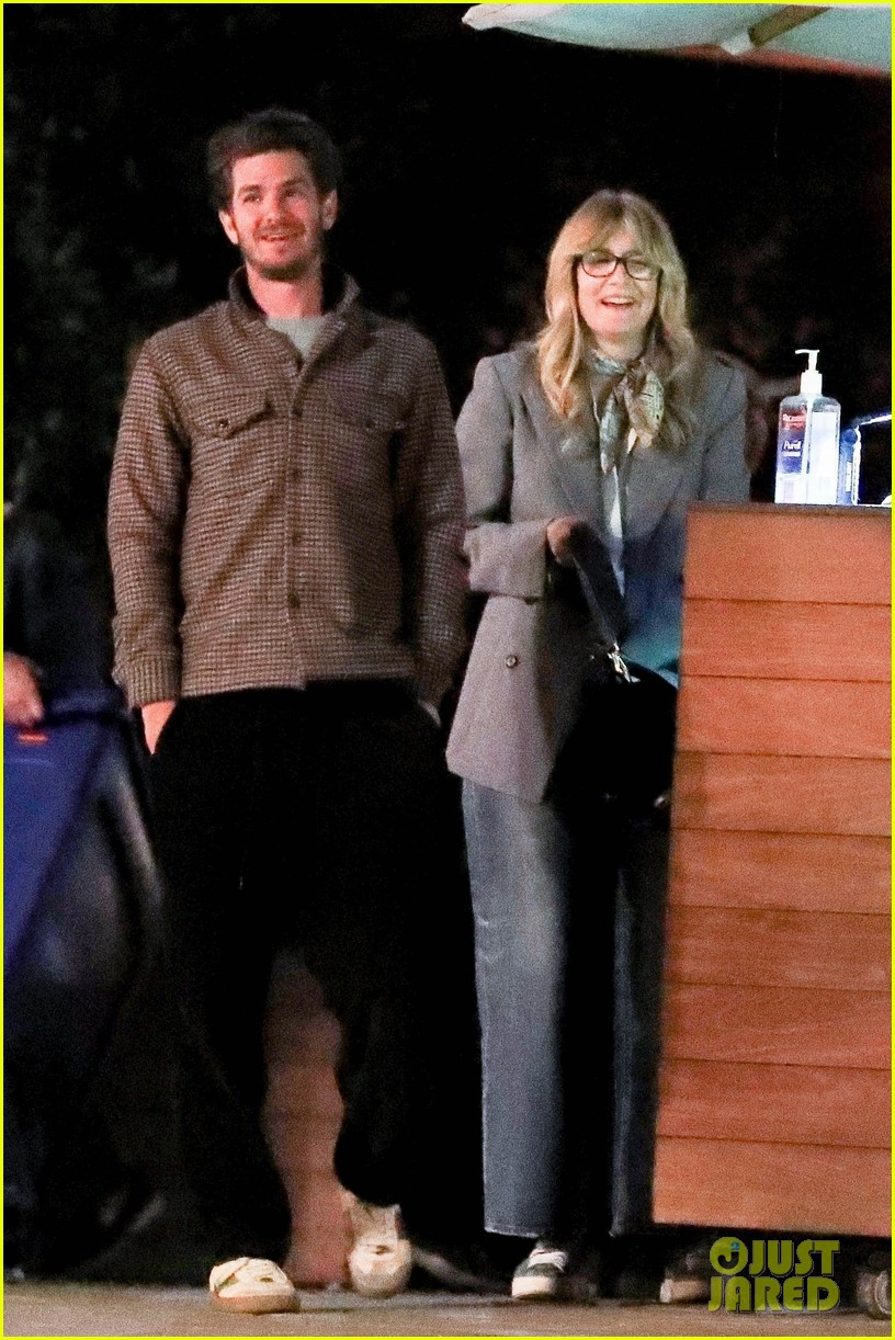 andrew garfield meets up with laura dern for dinner in malibu 034746344