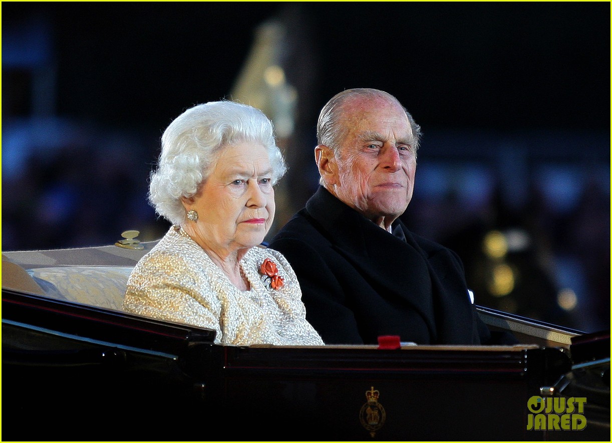 Queen Elizabeth Marks First Anniversary of Husband Prince Philip's