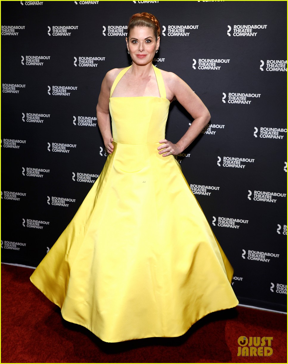 Debra Messing Celebrates Opening Night of New Broadway Show 'Birthday