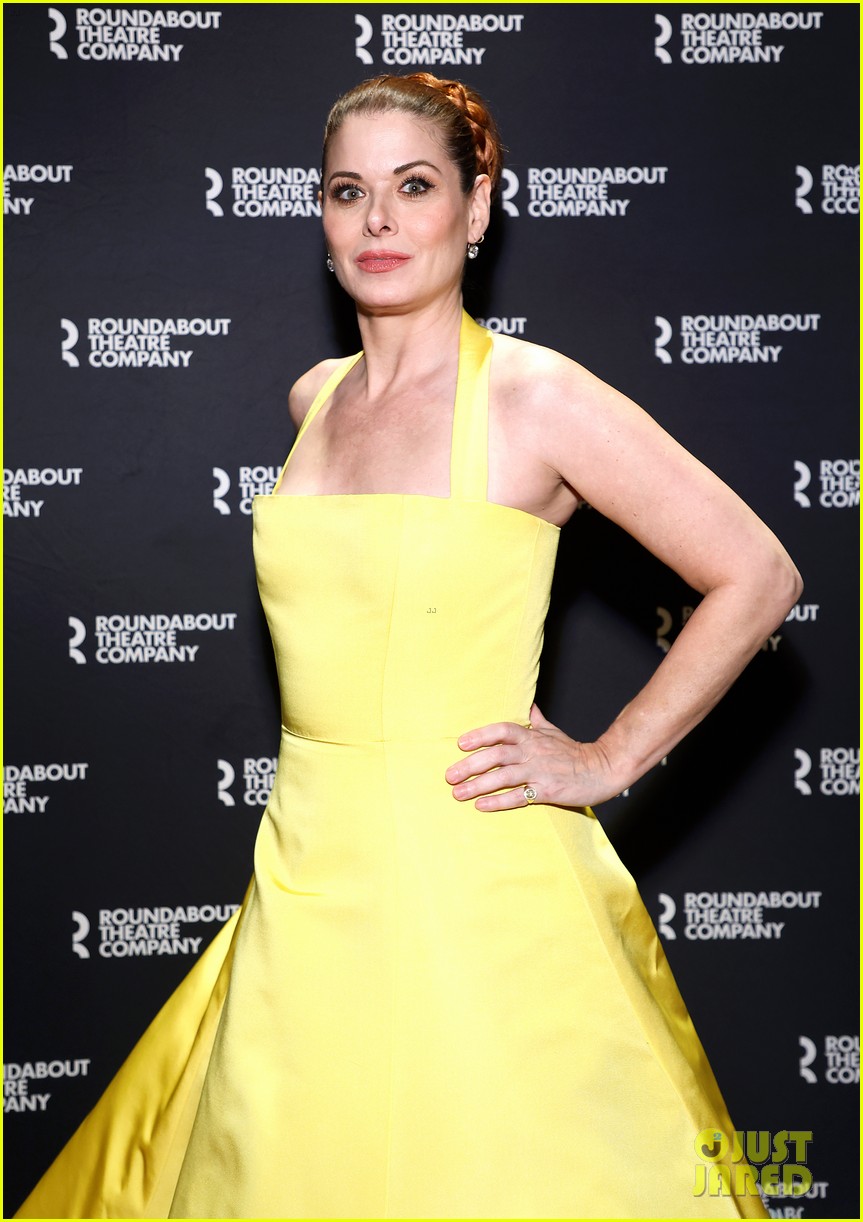 Debra Messing Celebrates Opening Night of New Broadway Show 'Birthday