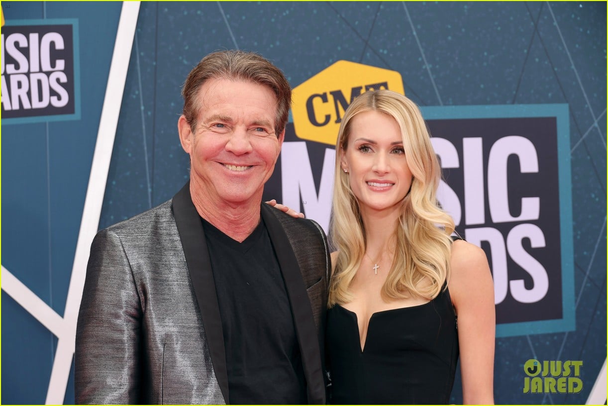 Dennis Quaid & Wife Laura Savoie Make Rare Public Appearance at CMT