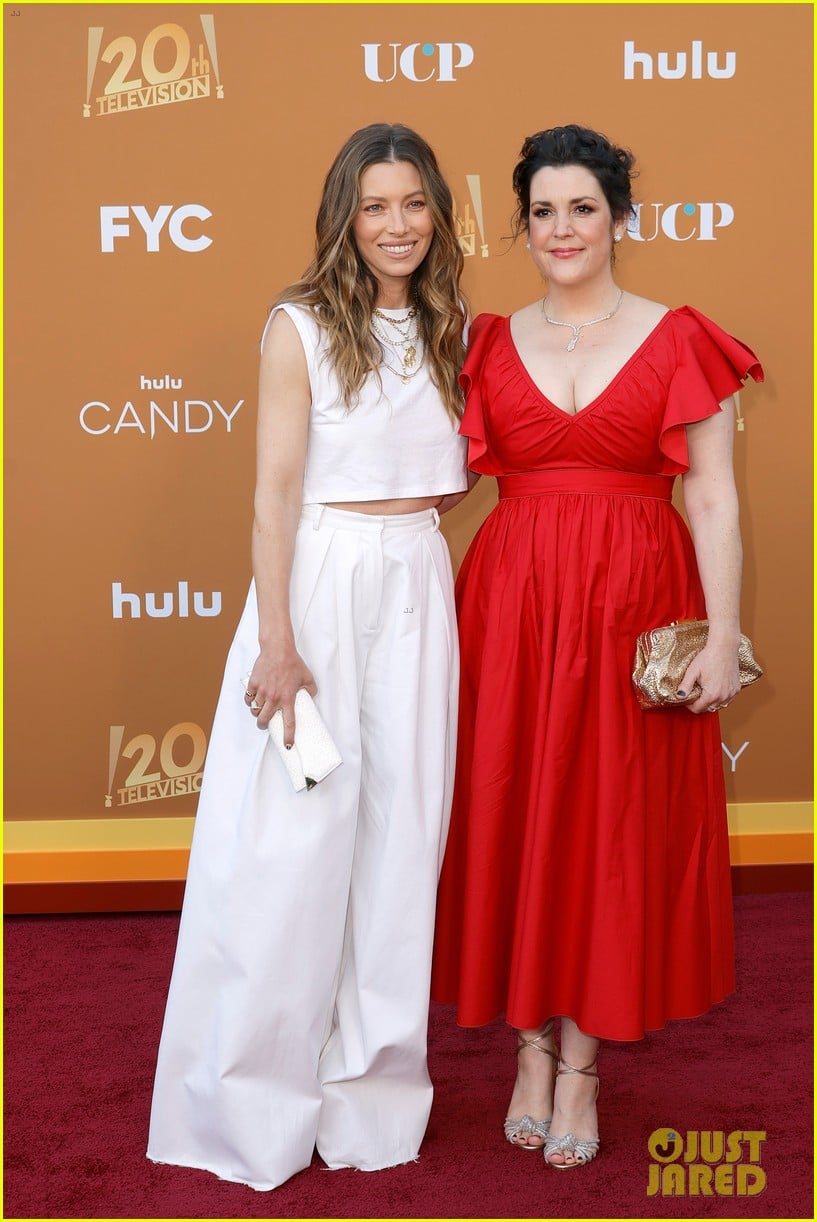 Jessica Biel Gets Justin Timberlake's Support at 'Candy' Red Carpet