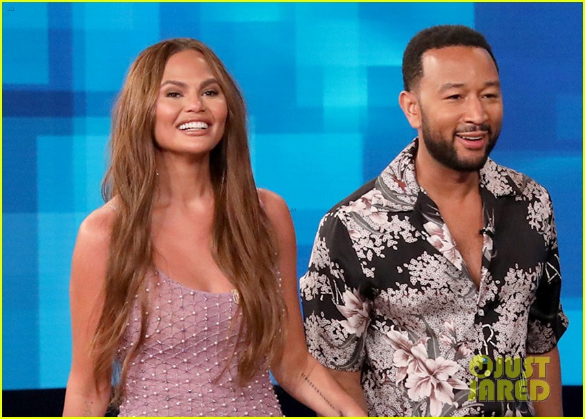 Chrissy Teigen Gets Emotional During Surprise 'Ellen' Visit with
