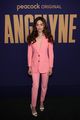 emmy rossum goes pretty in pink suit angelyne fyc event 06