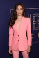 emmy rossum goes pretty in pink suit angelyne fyc event 09