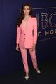 emmy rossum goes pretty in pink suit angelyne fyc event 11
