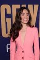 emmy rossum goes pretty in pink suit angelyne fyc event 18