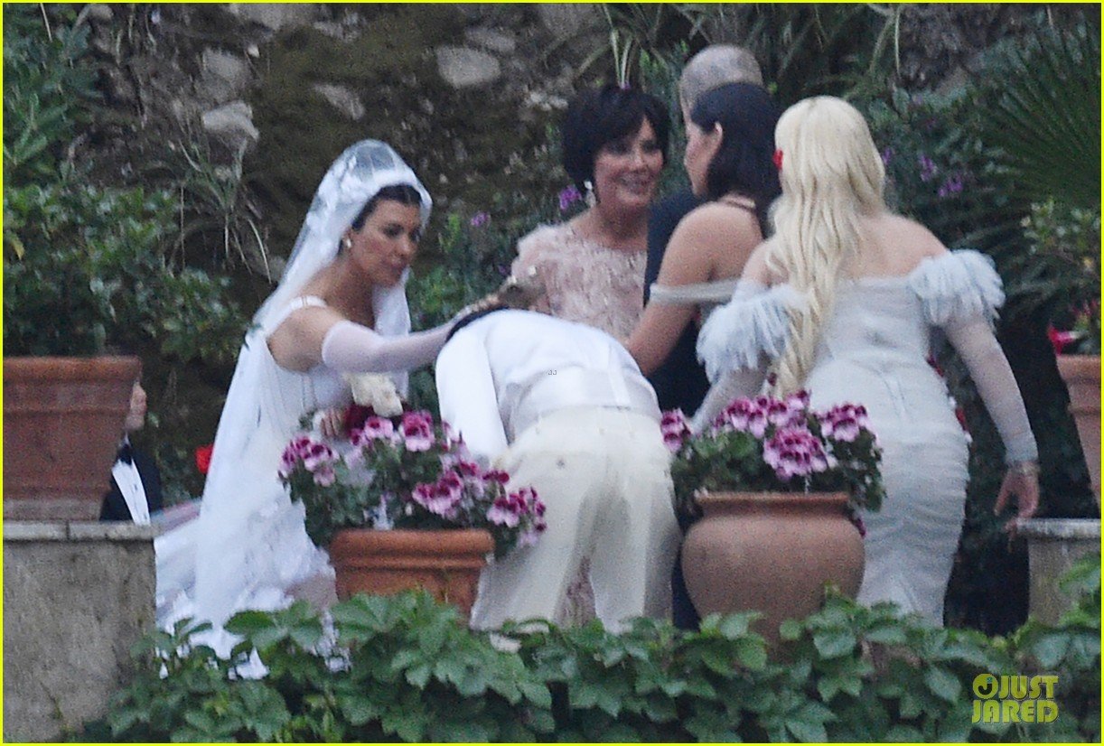 Kourtney Kardashian's Wedding Photos See Her Dress & Venue