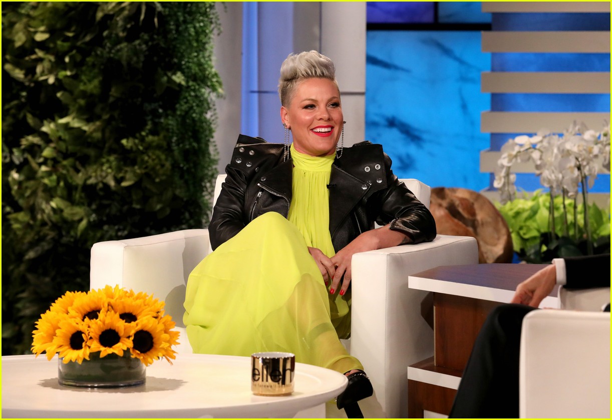 Pink Performs Last 'Ellen Show' Musical Performance Ever: Photo 4765246 ...