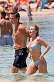 will poulter florence pugh ibiza beach day 13