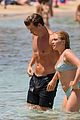 will poulter florence pugh ibiza beach day 14