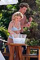 will poulter florence pugh ibiza beach day 23