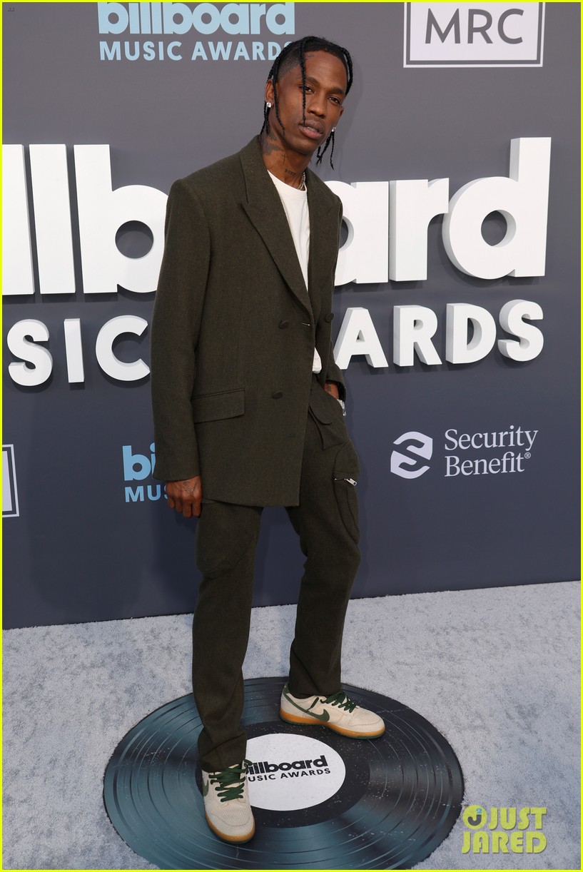 Kylie Jenner & Daughter Stormi Support Travis Scott at Billboard Music