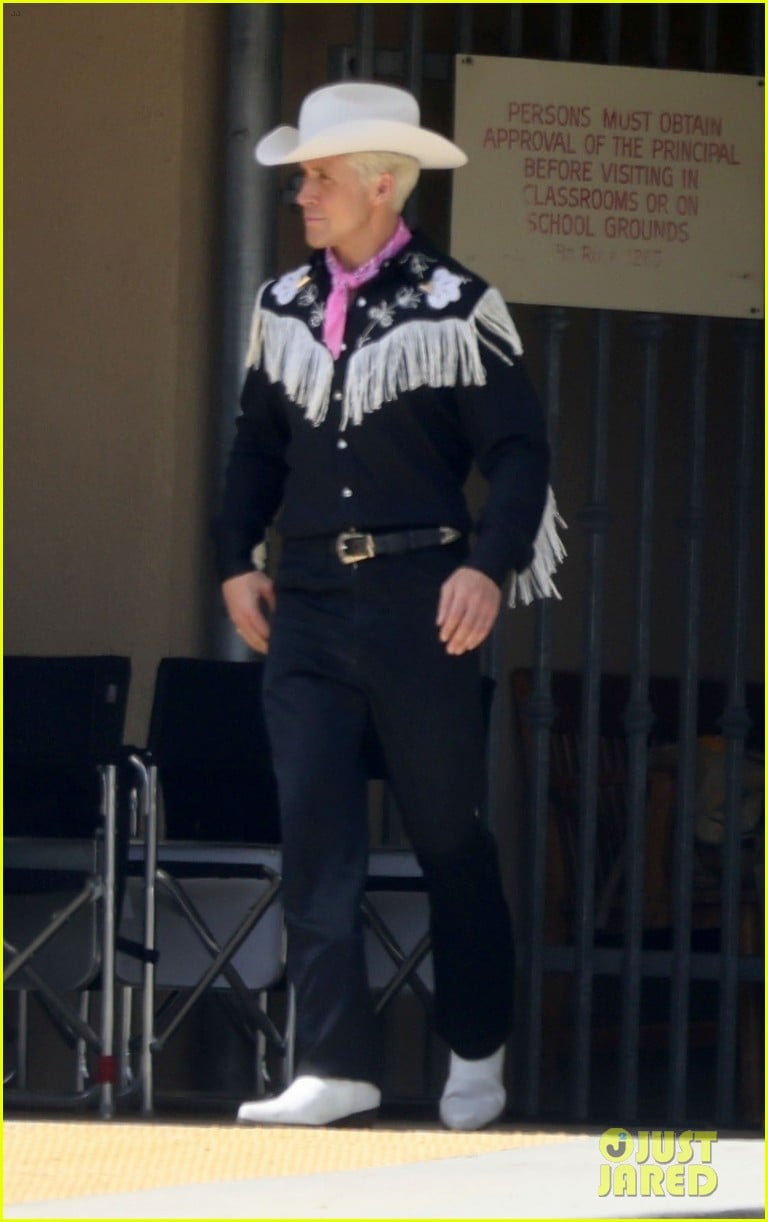 Margot Robbie & Ryan Gosling Transform Into Cowboy Barbie & Ken