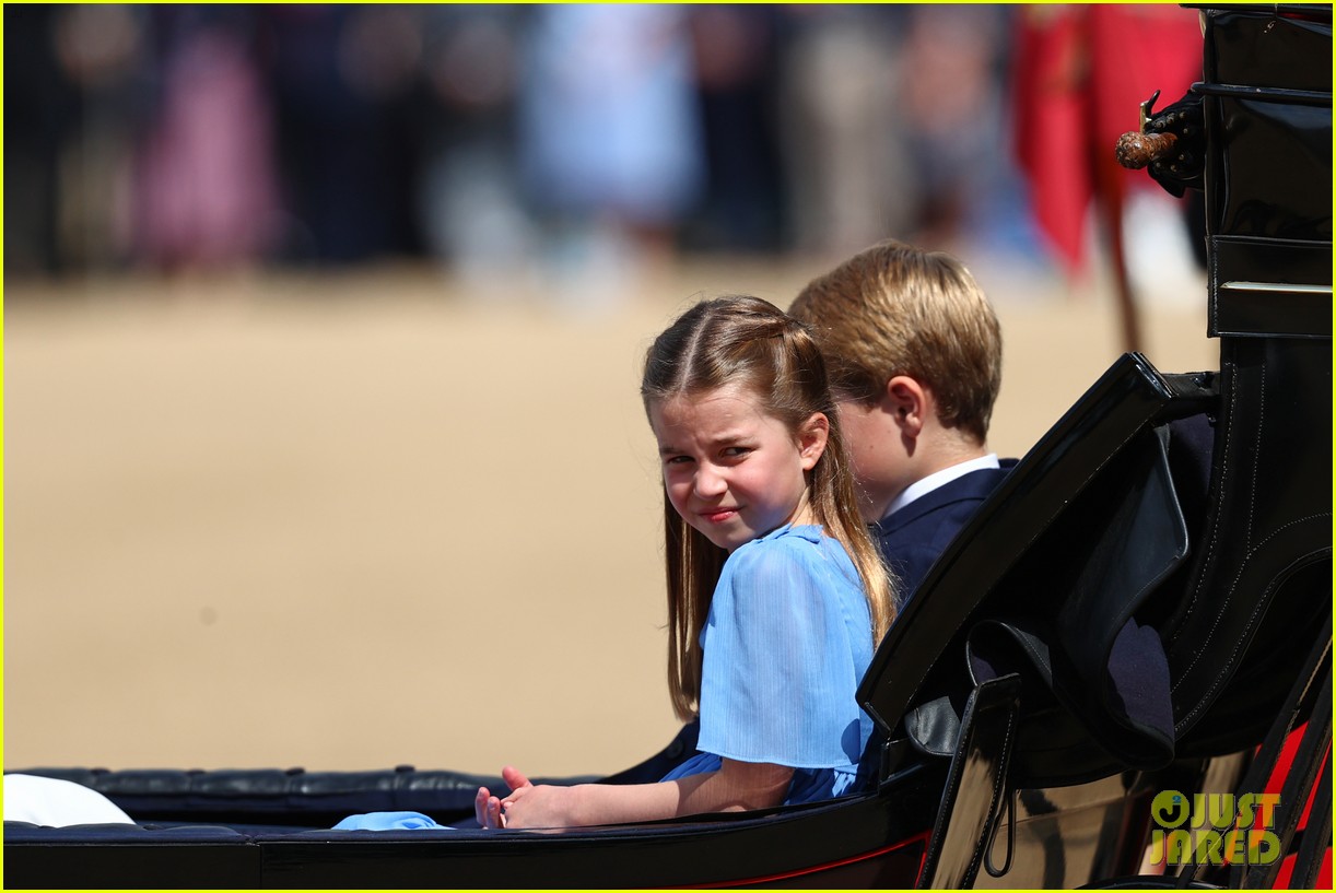Prince Princess Charlotte, & Prince Louis Make Trooping the
