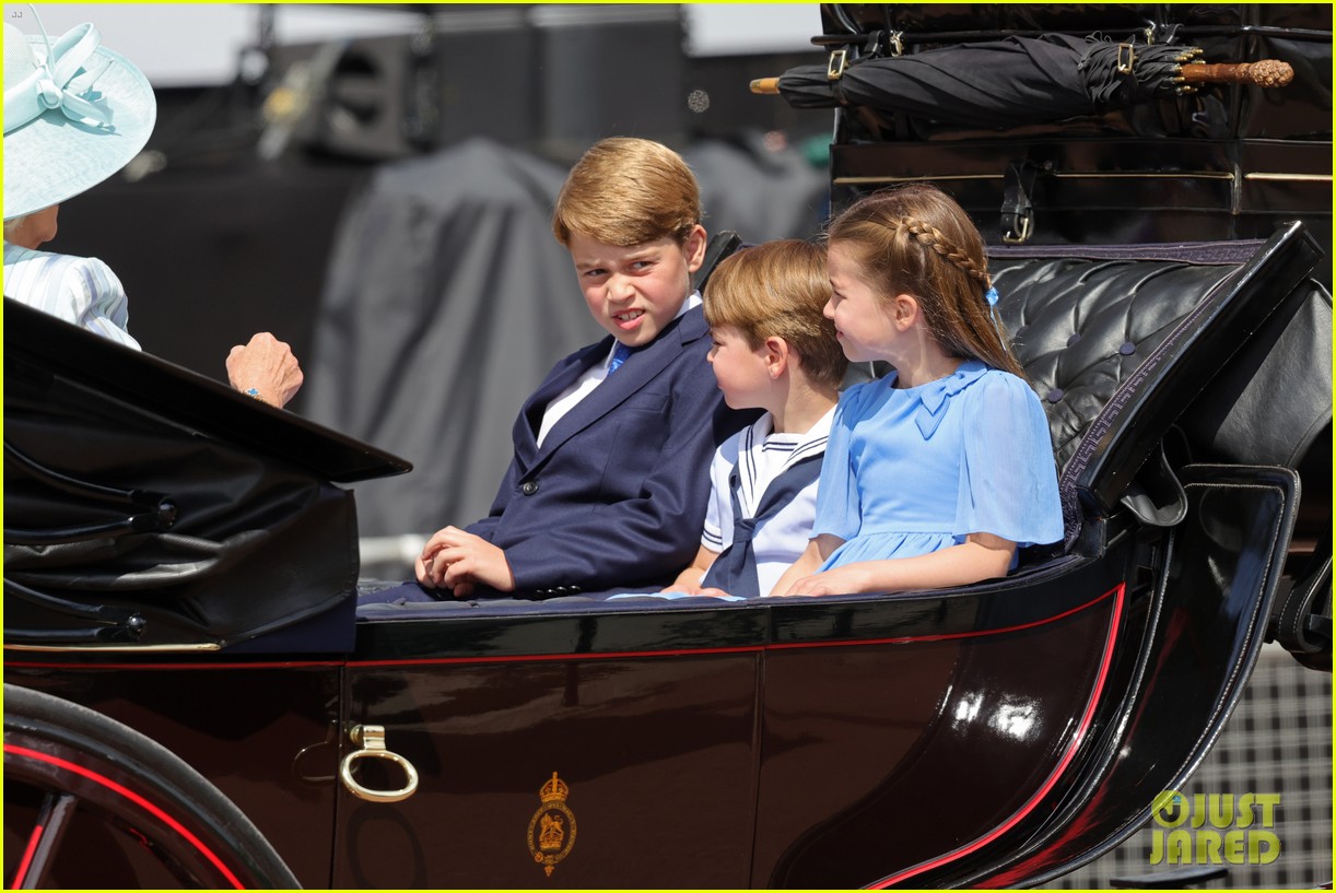 Prince Princess Charlotte, & Prince Louis Make Trooping the