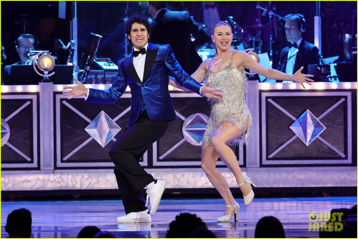 darren criss wrote his julianne hough opening number for tony awards act one 05