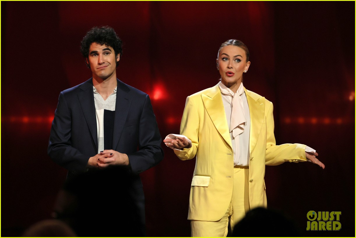 darren criss wrote his julianne hough opening number for tony awards act one 14