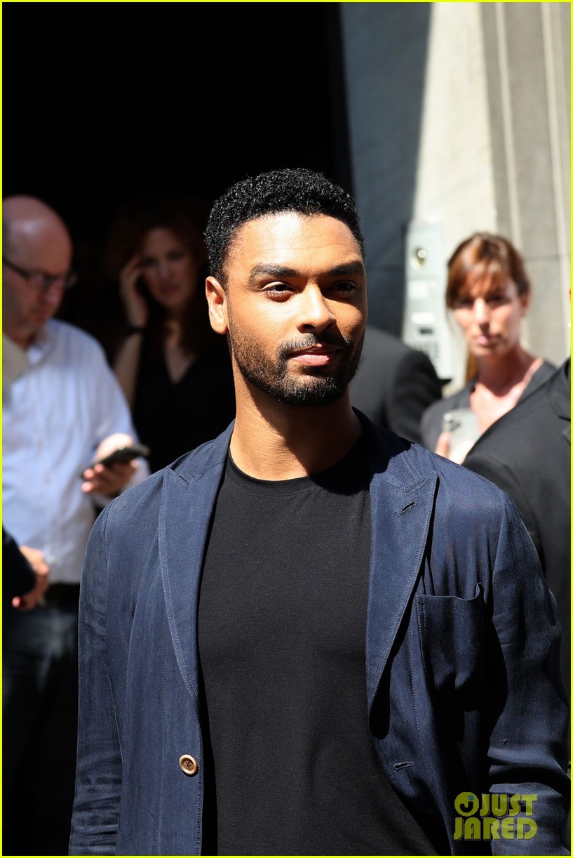 Bridgerton's RegeJean Page & Jonathan Bailey Reunite at Armani