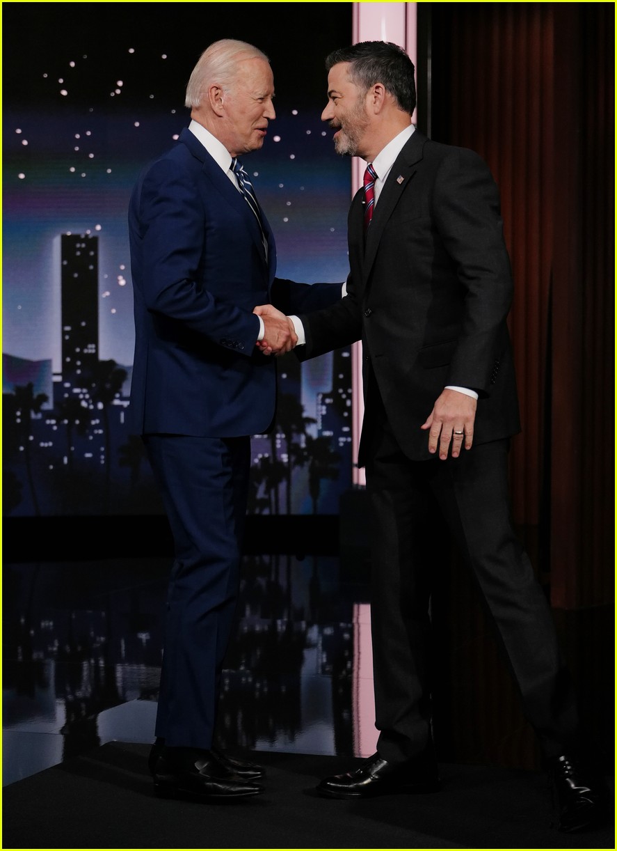 President Joe Biden Makes First Late Night TV Appearance on 'Kimmel