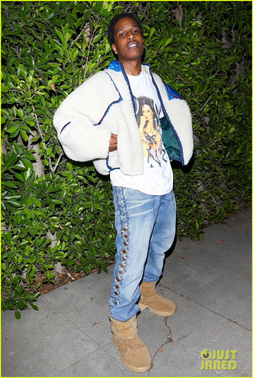 asap rocky heads to the studio after becoming dad 034772047
