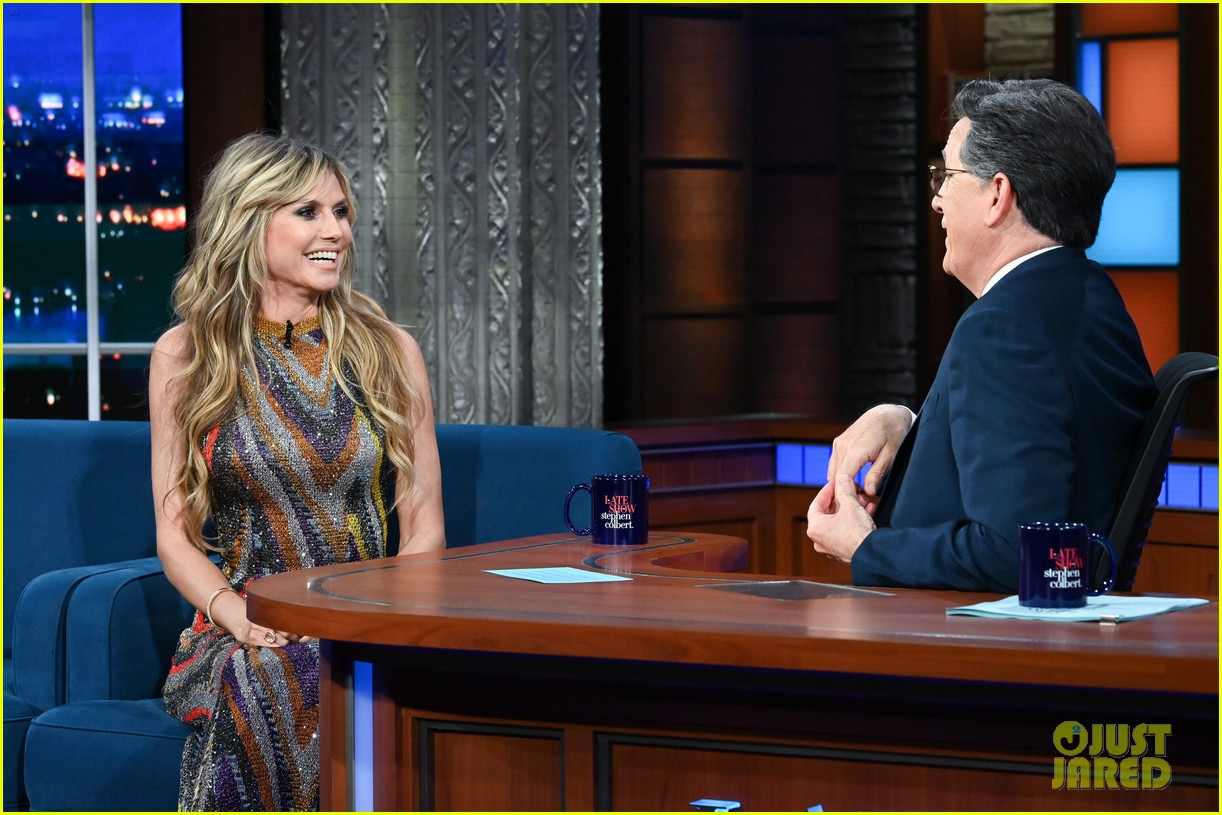 Heidi Klum Shares Her Secret Talent for Controlling Her Sweat Photo