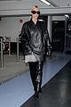 kim kardashian leaves paris in all leather 05