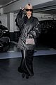 kim kardashian leaves paris in all leather 06