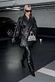 kim kardashian leaves paris in all leather 07