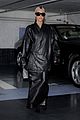 kim kardashian leaves paris in all leather 09