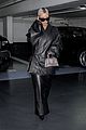 kim kardashian leaves paris in all leather 21