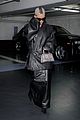 kim kardashian leaves paris in all leather 22