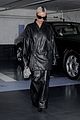 kim kardashian leaves paris in all leather 25