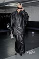 kim kardashian leaves paris in all leather 30