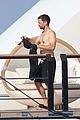 tobey maguire shirtless on the boat 07