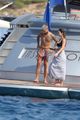 maluma susana gomez hose off yacht vacation in spain 20