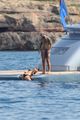 maluma susana gomez hose off yacht vacation in spain 36