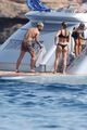 maluma susana gomez hose off yacht vacation in spain 41
