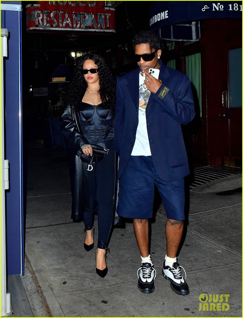 Rihanna & AAP Rocky Step Out For First Time Since First