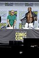 terry crews rips shirt off tales walking dead comic con panel 13