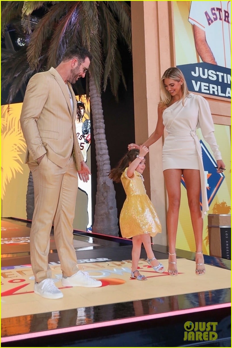 Kate Upton & Justin Verlander Bring Daughter Genevieve to MLB AllStar